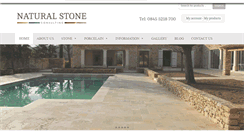 Desktop Screenshot of naturalstoneconsulting.co.uk